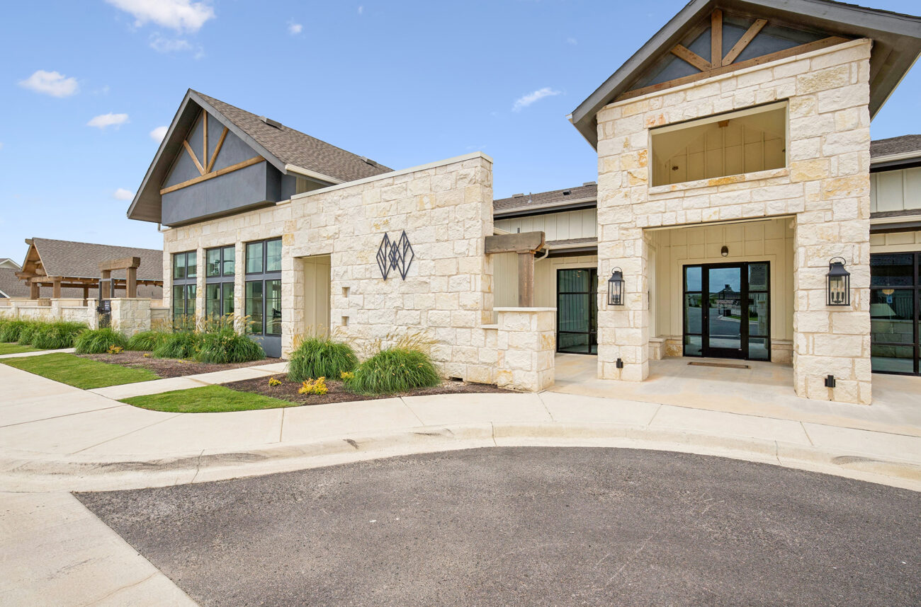 Woodland Cottages Clubhouse Exterior